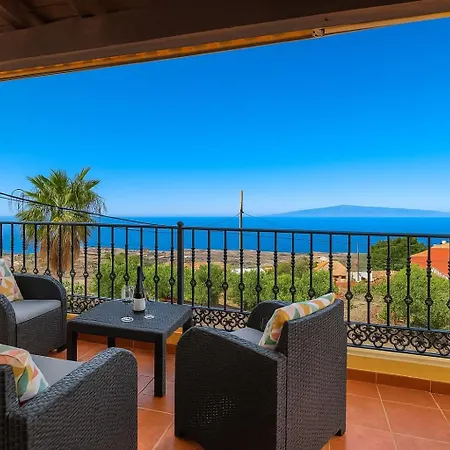 Casa Tijoco - Terraza Con Vistas A La Gomera - Air 別荘 アデヘ