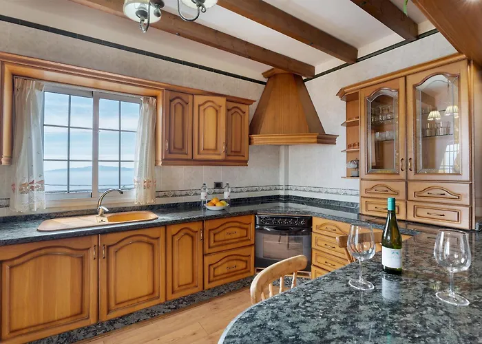 Casa Tijoco - Terraza Con Vistas A La Gomera - Air Адехе